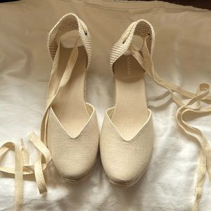 Soludos Wedge Lace Up Espadrille